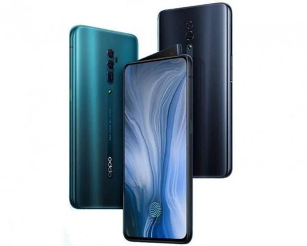 Oppo Reno 10x zoom мобильный телефон 48 МП слайд камера NFC сканер отпечатка пальца Snapdragon 855
