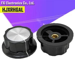 2 шт. шляпа MF-A05 потенциометра WH118 WX050 бакелитовая ручка медный сердечник внутреннее отверстие 6 мм