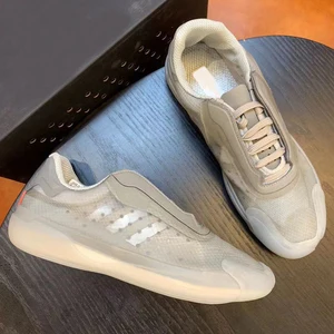 2021 hot sales sneakers designer brand league series rossa gray tonal new type material summer breathable gym shoes for men free global shipping