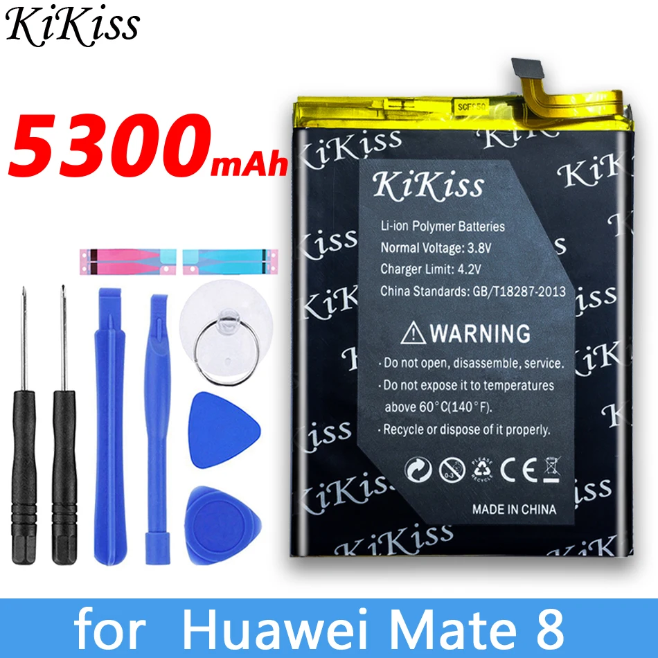 KiKiss аккумуляторная батарея для мобильного телефона Huawei Mate 8 Mate8 мобильных