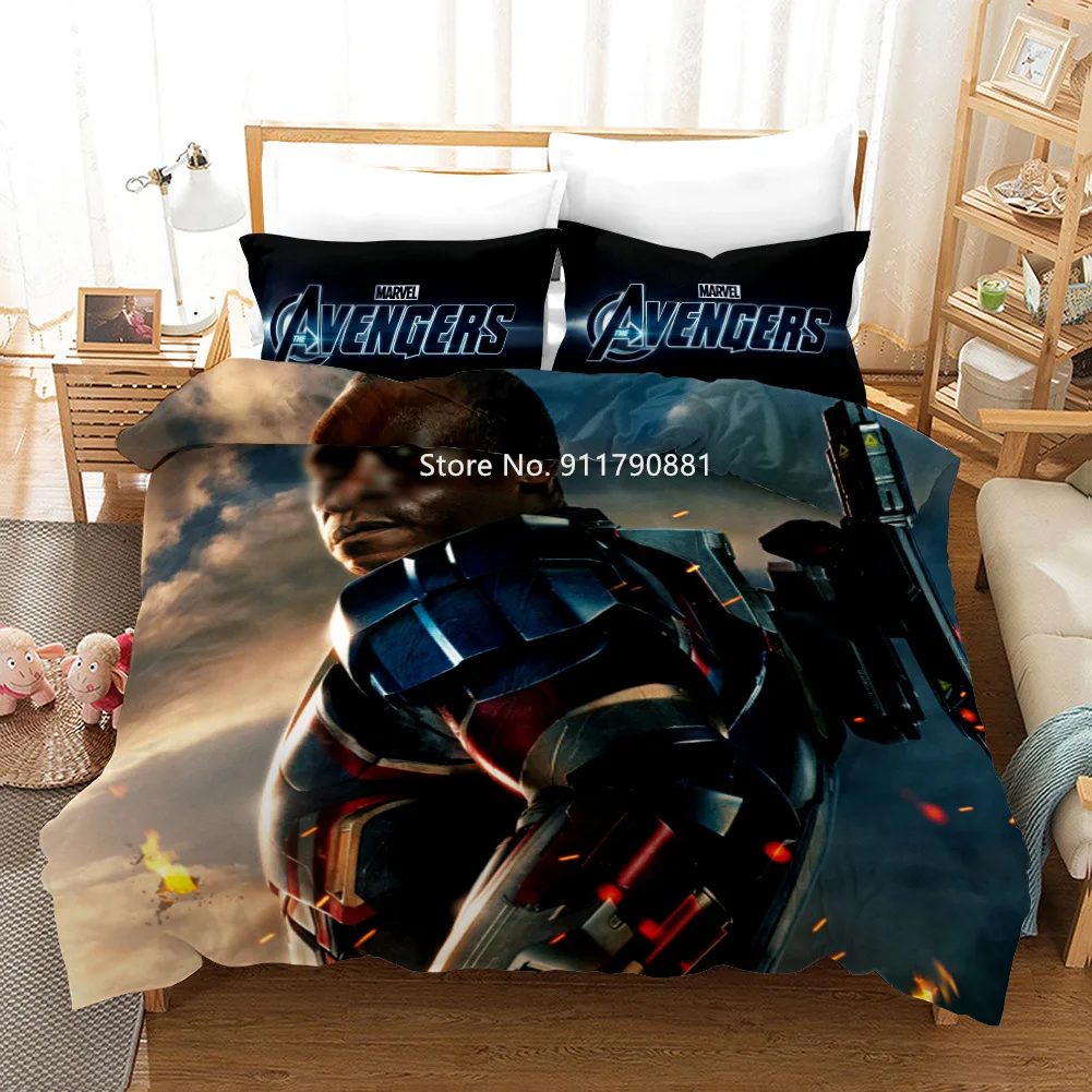 

Home Textile Disney Film Aqua Deadpool Series Pattern Bedding Set Duvet Covers and Pillowcases Boys Adult Bedroom Decoration