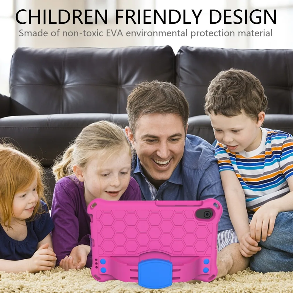 

Black Case Huawei MediaPad T 8 inch Tablet PC cover huawei Matepad T8 8.0 Kobe2-L09 L03 stand EVA kids Case with strap shell