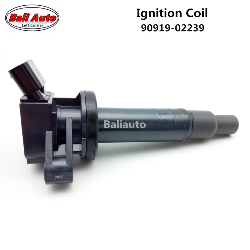 Катушка зажигания с левым углом OEM 90919 02239 для Toyota Corolla Celica Matrix MR2 00 05 1.8L 1ZZFE|coil toyota|coil