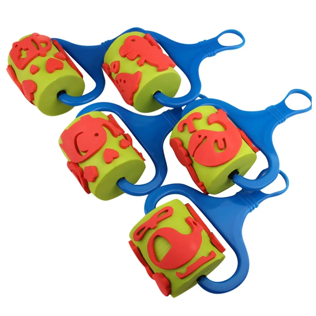 

5Pcs Kids Children Early Learning Painting Mini Art Drawing Toys Paint Art Brush Pen DIY Crafts Drawing Tools Set DIY Gift