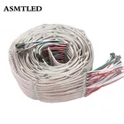 50-500 шт., RGB Светодиодная лента WS2812B, 5 в пост. Тока