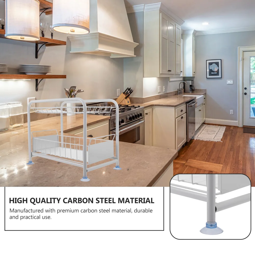 

Durable Kitchen Under Sink Storage Holder Push and Type Storage Rack