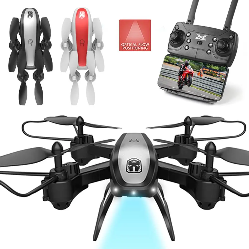 Дрон KY909 HD 4K WiFi видео в режиме реального времени fpv светильник с потоком
