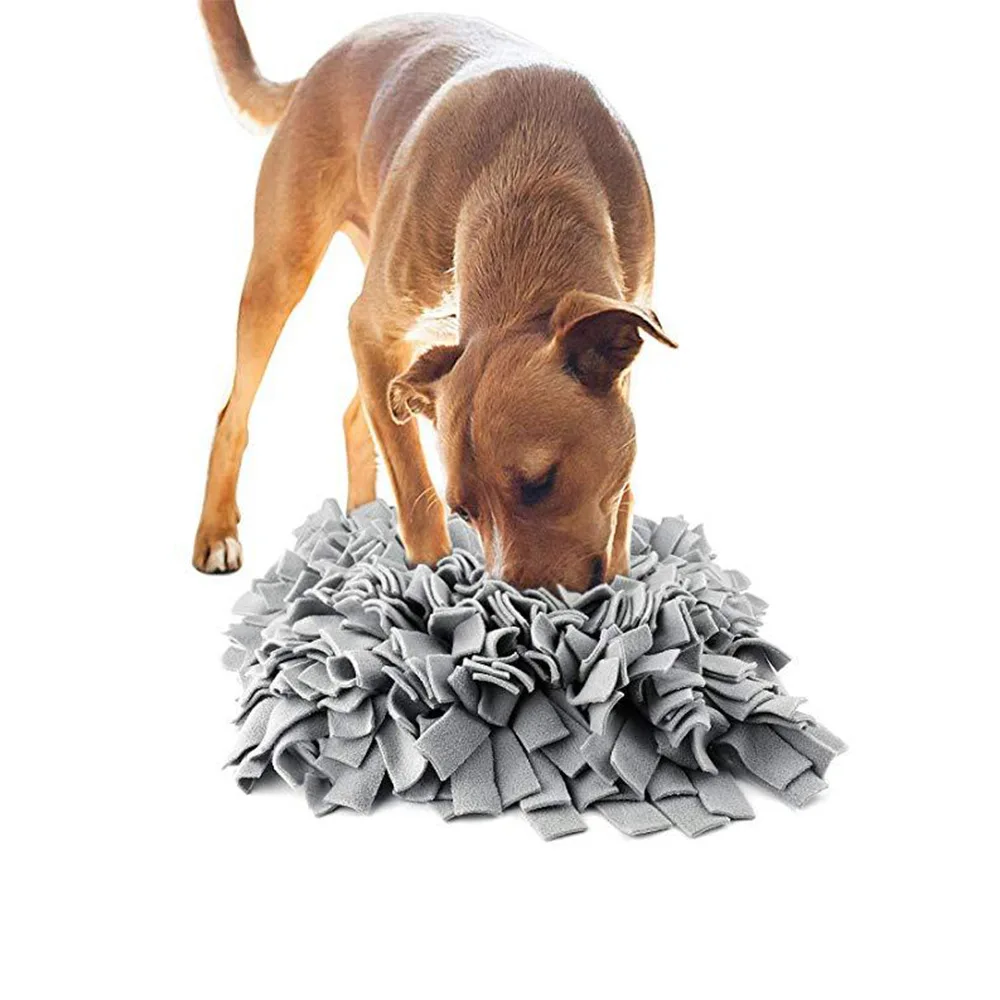 

Pet Dog Snuffle Mat Nose Training Sniffing Pad Slow Feeding Food Bowl Blanket
