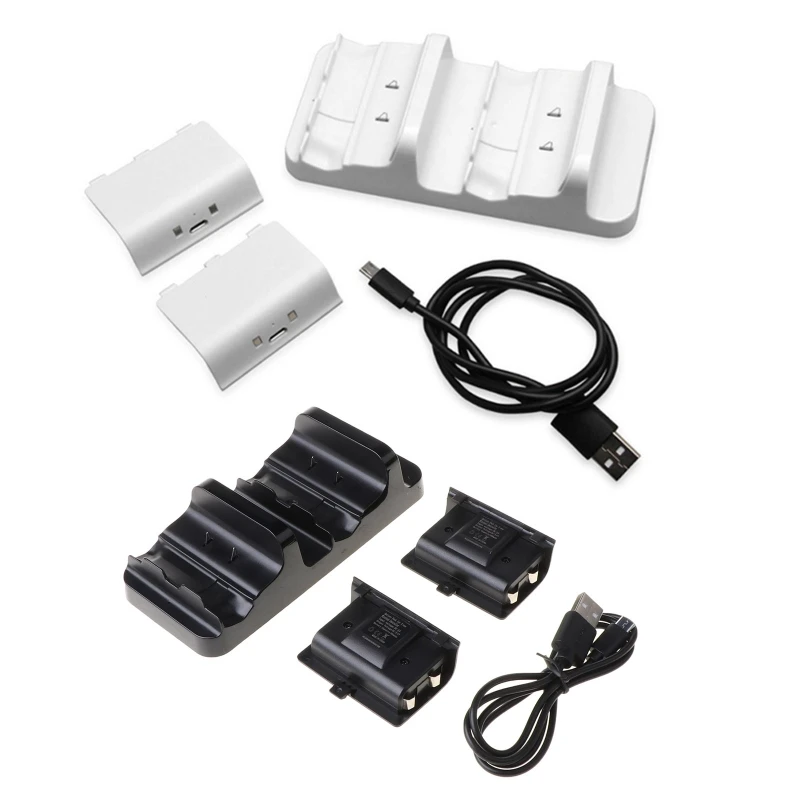 Двойное зарядное базовое портативное устройство для xbox One тонкий контроллер