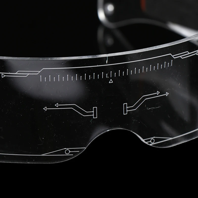 LED очки Неон вечерние светящиеся светодиодные светильник костюм Декор