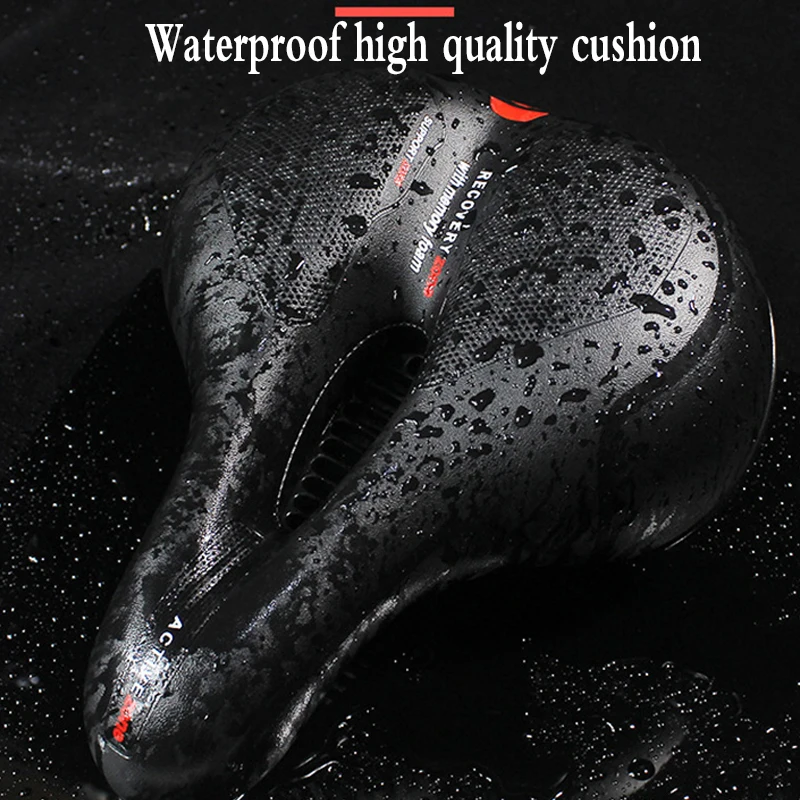 Велосипедное седло Promend 2021 широкая Светоотражающая полоса удобная подкладка для