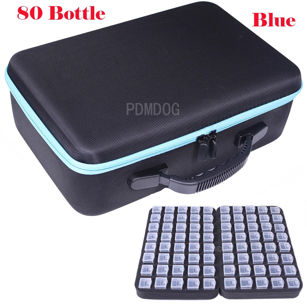 

Diamond Painting Bottles 5D Cross Stitch Embroidery Accessories Tools Holder Storage Box Carry Case Container Hand Storage Bag