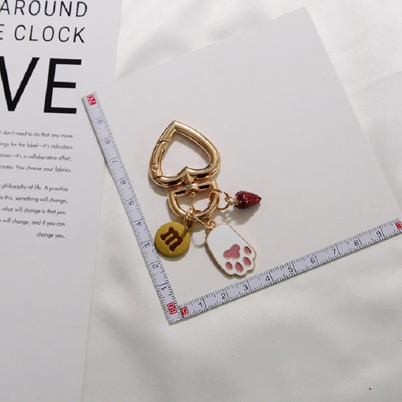 Милый маленький белый брелок с кроликом милые брелки подкладом для девочек