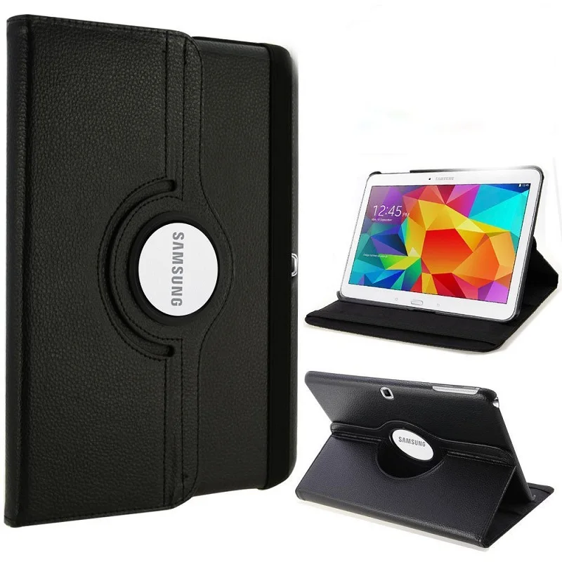Чехол для Samsung Galaxy Tab 4 10 1 SM T530 T531 T53 чехол вращающийся на 360 градусов книжка с