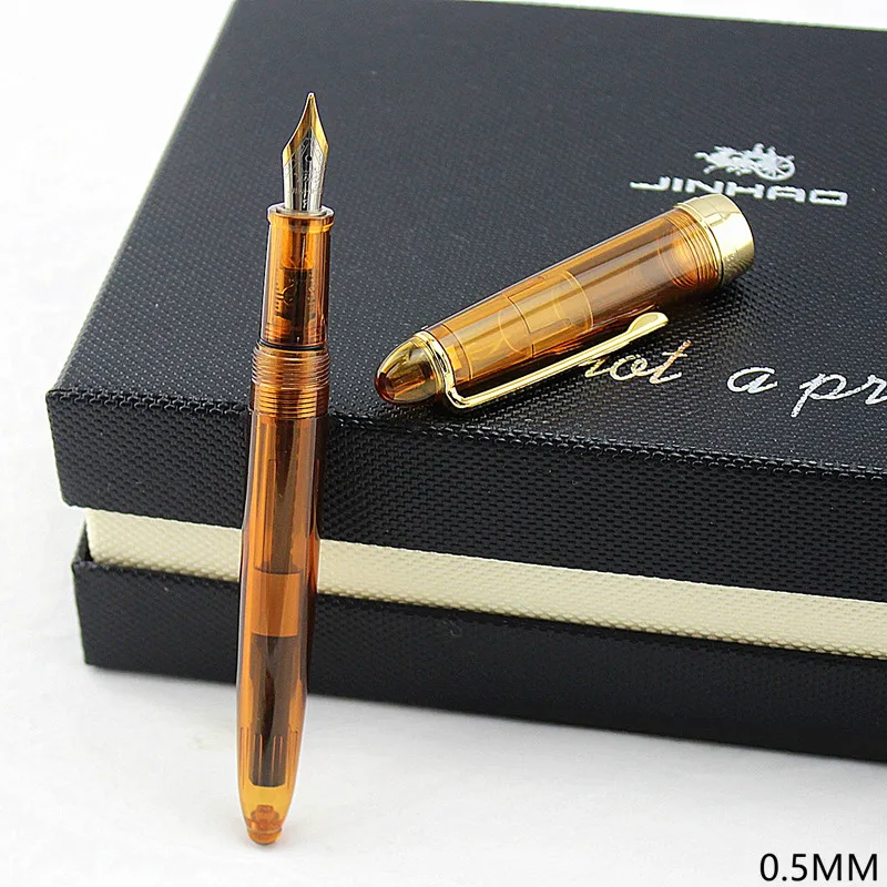 12 цветов перьевая ручка Jinhao серии 992 Средний 0,5 мм перьевая ручка замена чернил Студенческая каллиграфия мода бизнес