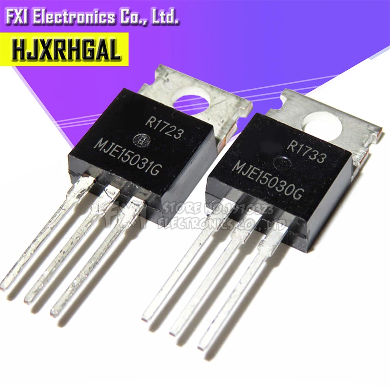 20 шт (10 MJE15030G + 10 шт. MJE15031G) MJE15031 MJE15030 220 TO220|Интегральные схемы| |