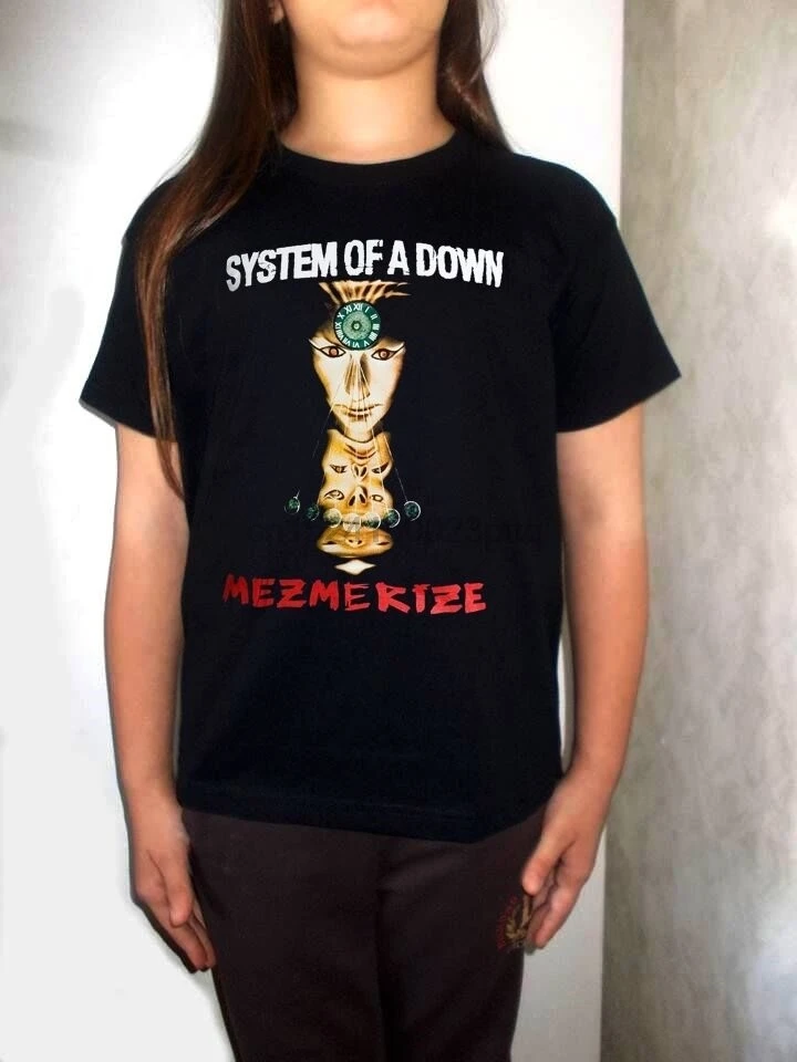 Система пуховых футболок черная модельная рубашка одежда Детская футболка для