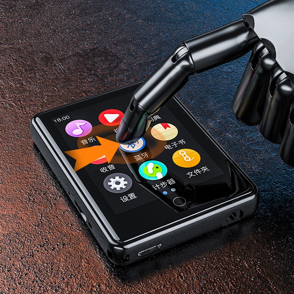 Mp3-плеер RUIZU M17 с сенсорным экраном Bluetooth 16 Гб поддержка FM-радио запись электронной