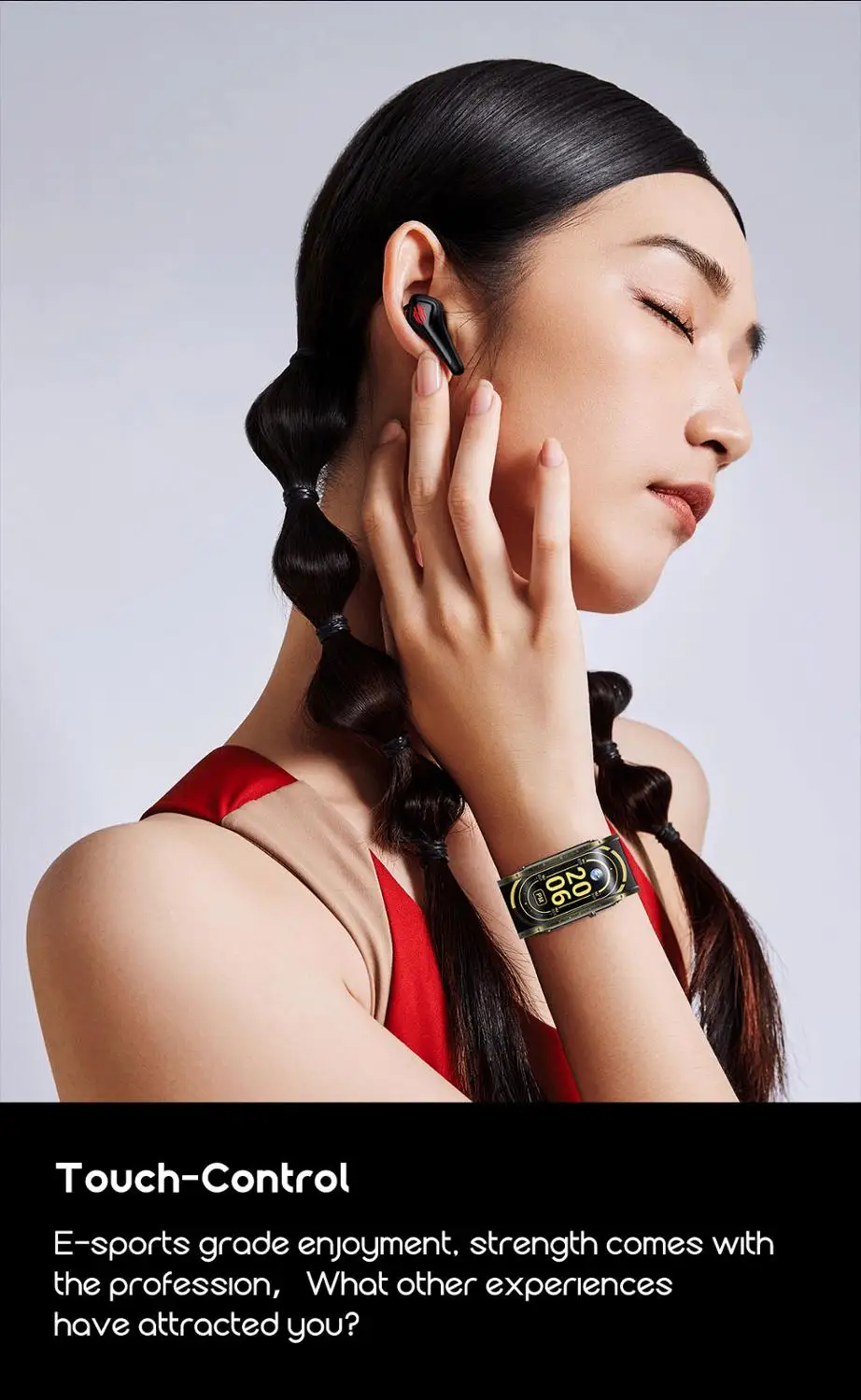 100% Original Nubia RedMagic TWS Gaming Earphones for 5S 5G Wireless Bluetooth Earbuds 4-16 hours of battery life | Электроника