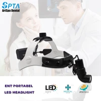 spta hospital ent medical surgical front 5w headlight dental curing lamp office dentistry illuminator detector and led examinate