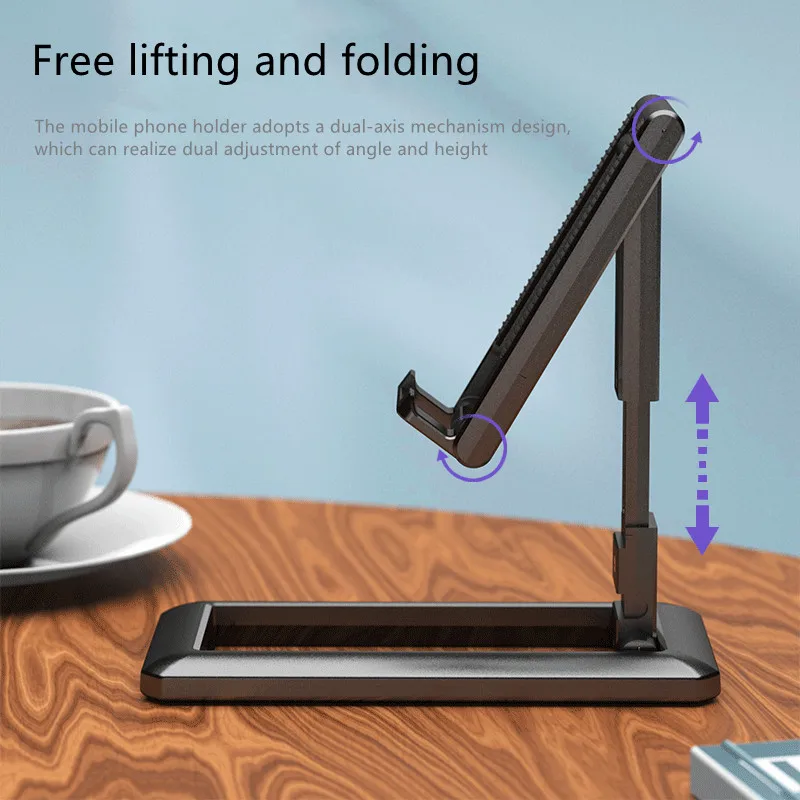 phone holder desktop multifunctional tablet foldable flexible support iphone andorid xiaomi universal lazy mobile phone holder free global shipping