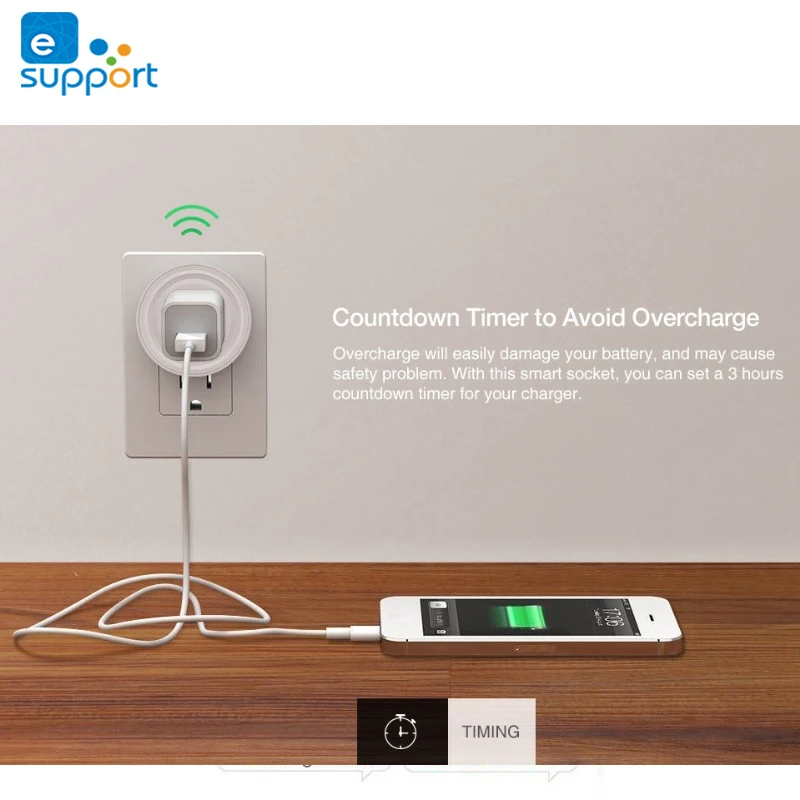 Ewelink Wi-Fi розетка Smart 2-USB 10A розетка FR UK US EU разъем приложение дистанционное управление для Alexa Google Home IFTTT интеллектуальная розетка