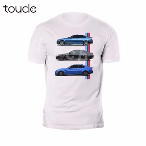 Футболка мужская с круглым вырезом, модная уличная одежда, классные футболки с принтом мощности M3 Evolution E36 E46 E90 M