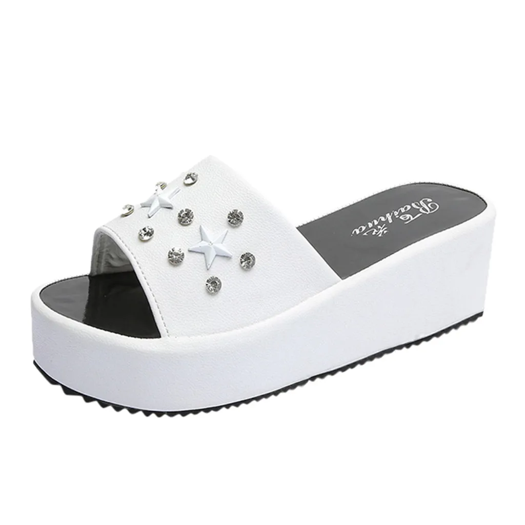 SAGACE/Босоножки Женская обувь с украшением в виде звезды и стразы Модные
