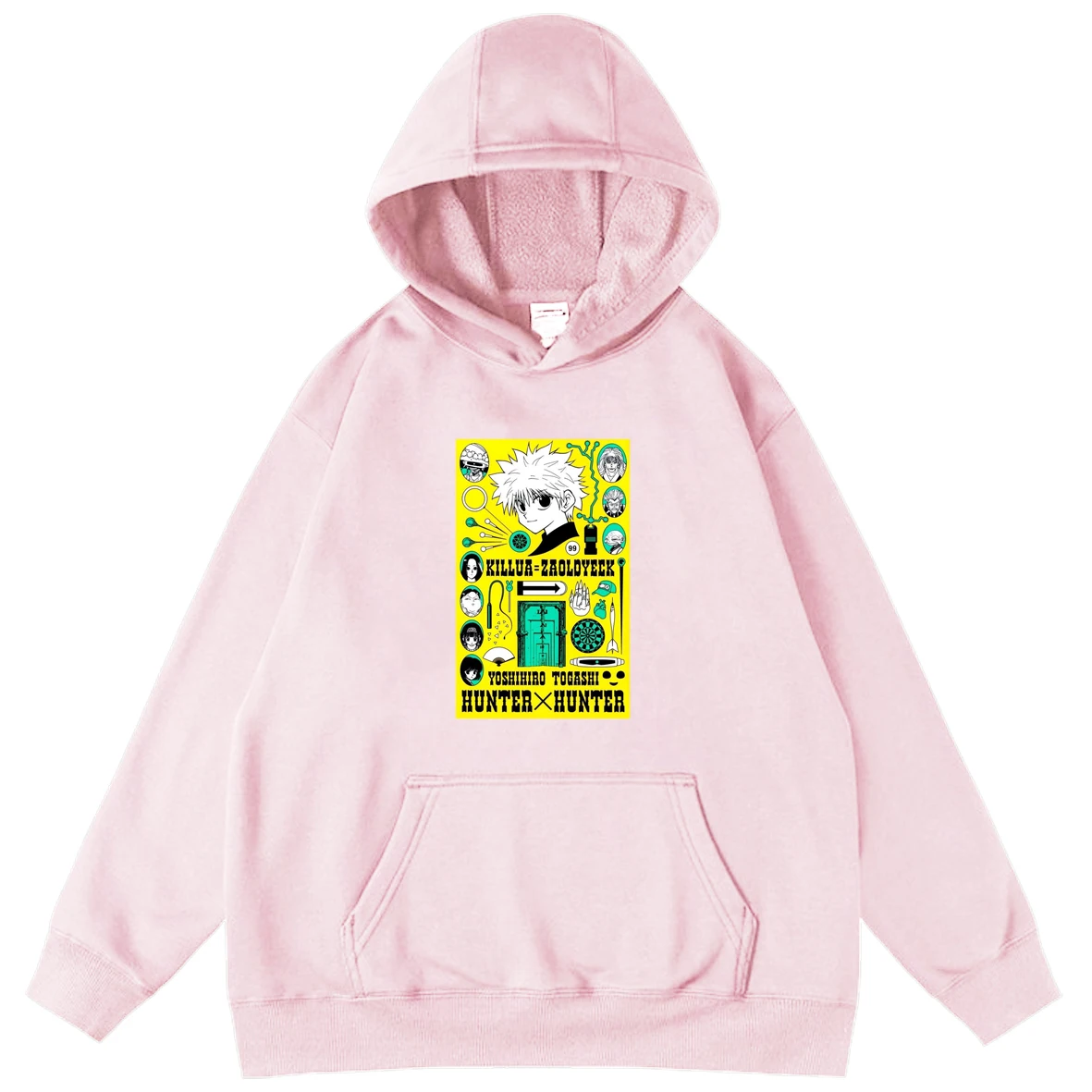 

Japanese Cartoon Hunter X Hunter Animation Hoodies Oversized Hoodie Sweatshirts Streetwear Harajuku Anime Hooded Spring Autumn