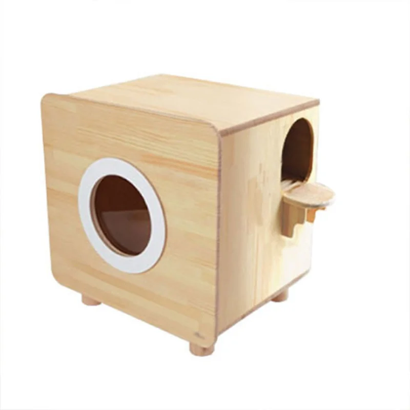 

Cat Clean Up Products Wood Large Space Cat Sand Box, Cat Litter Box, Cat Toilet Box