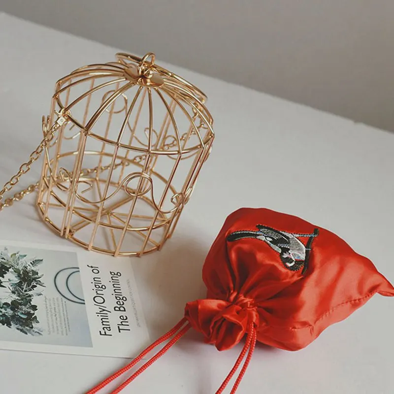 Индивидуальная клетка для птиц женская сумка тоут металлическая девочек сумки с