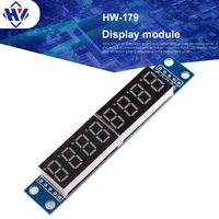 max7219 7 segment 8 digit tube display template microcontroller support cascading control module for arduino mcu 51 avr stm32