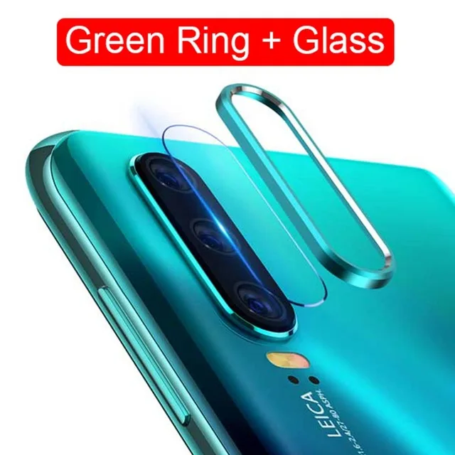 blue Стекло камеры для huawei P30 P20 профессиональная защита пленка металлическая задняя защита для объектива камеры кольцо для пробирок чехол для huawei P20 pro P30pro - Цвет: blue