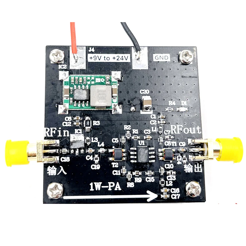 DYKB 10Mhz-2000Mhz 1W Linear RF Power Amplifier HF FM VHF UHF Transmitter FOR Ham Radio AMP | Электроника