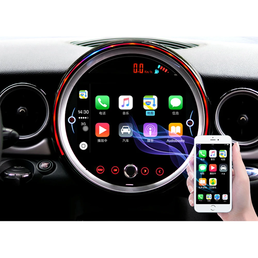 Headunit Android Display for Mini R54 55 R56 R57 R58 R59 R60 Smart Cockpit Touch Screen 10 Bulit in CarPlay support 4G | Автомобили и