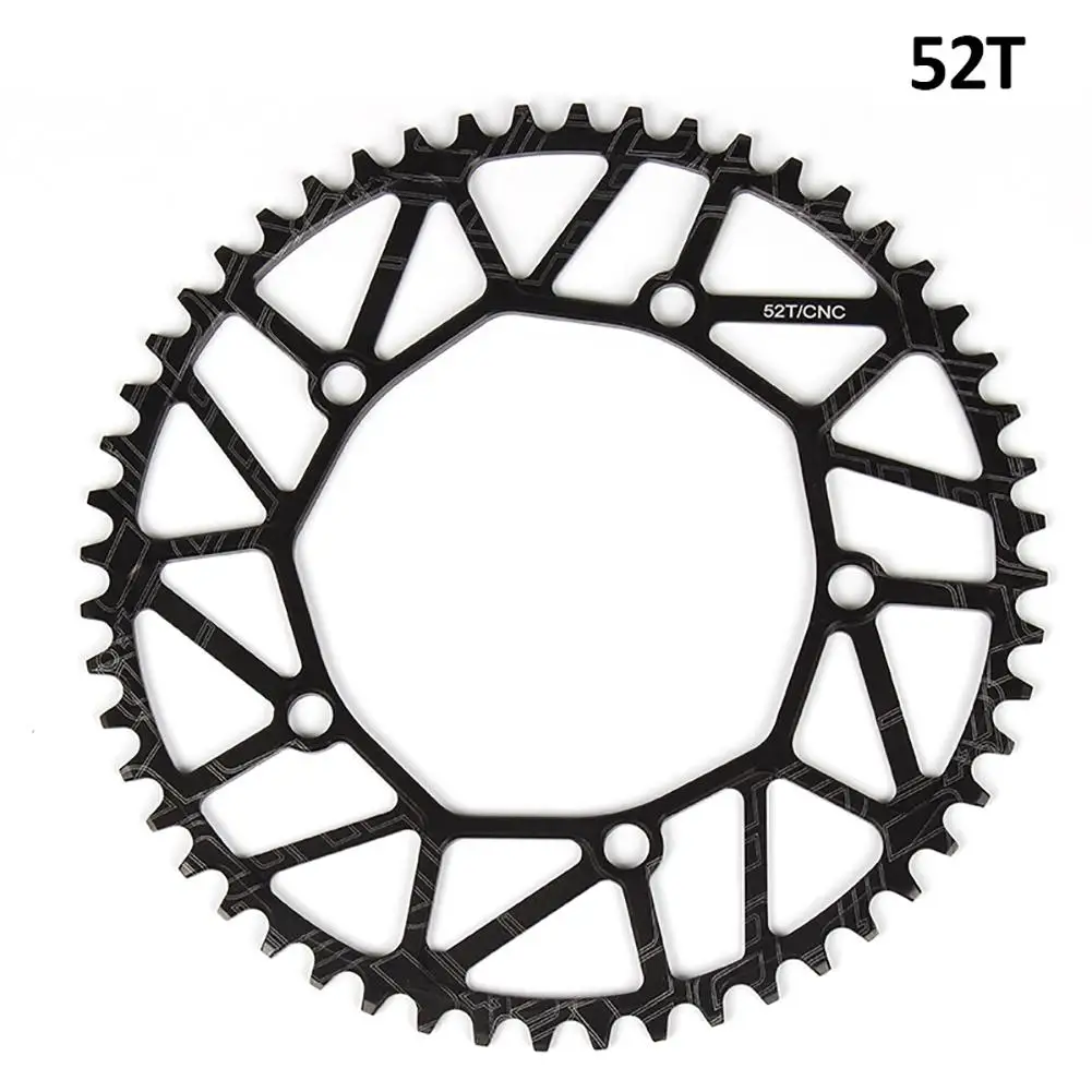 Litepro 130 BCD 8/9/10/11 Speed Hollow CNC Alloy Single Disc Chainwheel Road Folding Bike Chain Wheel 50/52/54/56/58T Chainring | Спорт и