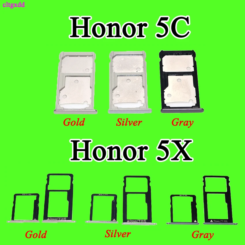 Cltgxdd слот для sim карты держатель huawei honor 5c 5X 6X адаптер карты|Соединители| |