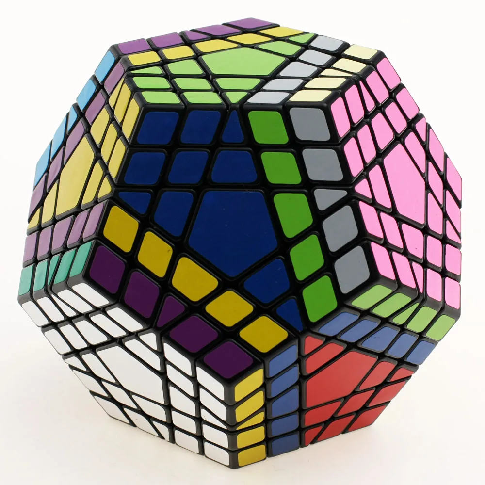 Shengshou Gigaminx 5x5x5 магический куб 3x3 Megaminx 4x4 5x5 6x6 7x7 Teraminx Cube wumofang YesElite Kilominx | Игрушки и