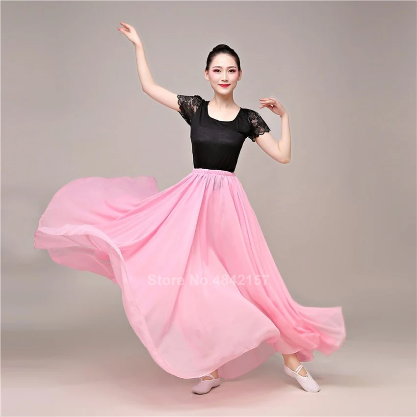 Роскошные шифоновые женские костюмы для танца живота Цыганская юбка испанского