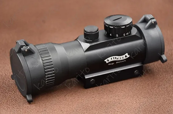 Walther 2x42 красная точка прицел для 20 мм Пикатинни Крепление Передняя и задняя