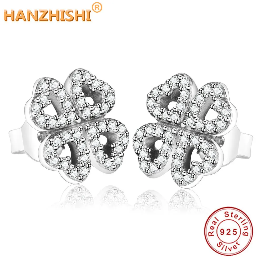 

Женские серьги-гвоздики из серебра 925 пробы с прозрачным фианитом