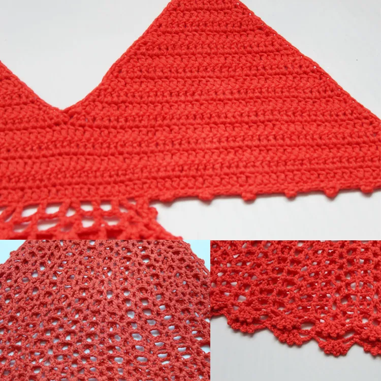 

New Women Hot Sexy Handmade Crochet Deep V Neck Backless Hollow Out Beach Swimwear Lady Female Tank Top Bikini Dress