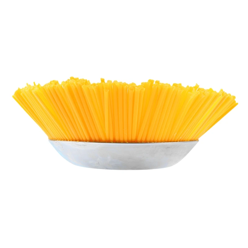 

Nylon Brush Universal Trimmer Brush Head Cutter Durable Garden Tools Outer Diameter 200mm Inner Hole 25.4mm