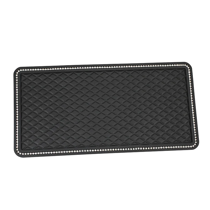

1PCS Car Charm anti slip mats Crystal Anti-Slip Pad Mat for Mobile Phone mp4 Keys GPS Silicone Diamond Rhinestones Car Sticky