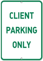 amuseds warning sign client parking only parking sign road sign business sign 8x12 inches metal aluminum sign fzdiy98