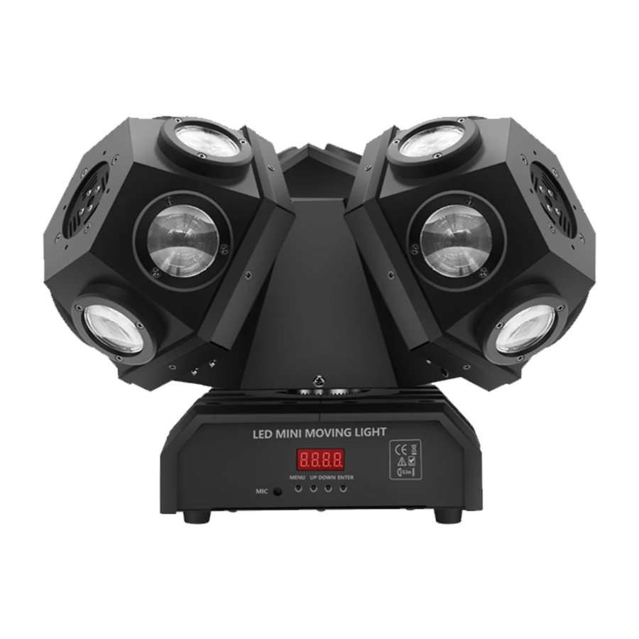 18x10 Вт RGBW Луч с движущейся головкой RGB светильник ный проектор тремя головками