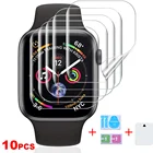 Защитная пленка для Apple Watch Series SE 6 5 4 3 2 1 44 мм 40 мм 42 мм 38 мм 40 42 44 мм, 10 шт.