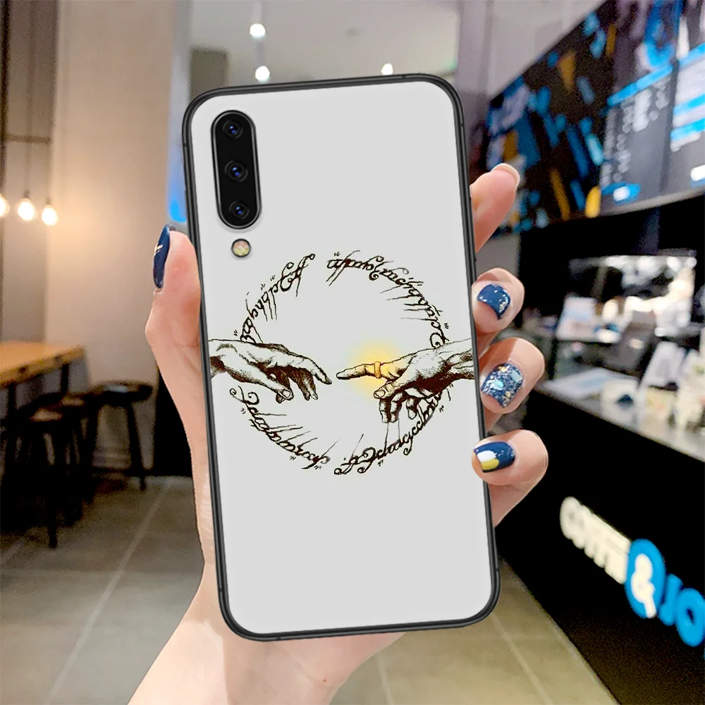 

Movie Lord LoTRS Ring Phone Case For Samsung Galaxy A 3 5 7 8 10 20 20E 21S 30 30S 40 50 51 70 71 black Prime Silicone