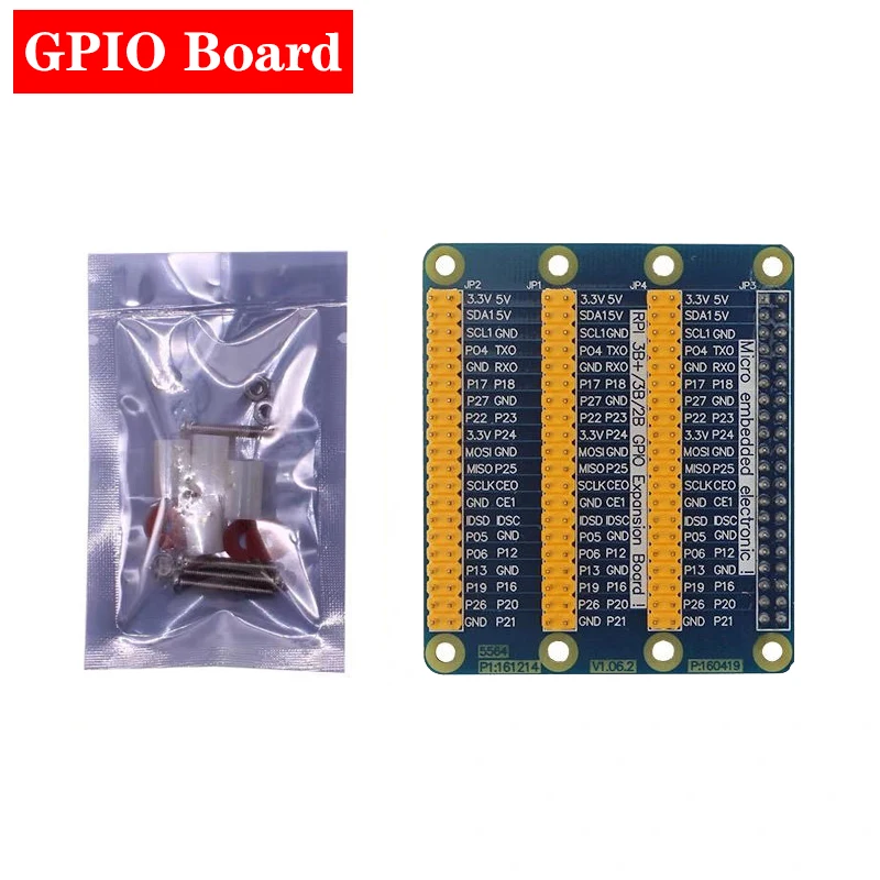 Плата расширения GPIO для Raspberry Pi 4 3 Model B 4B 3B +|Аксессуары демонстрационных стендов| |