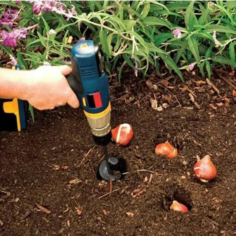 

New Garden Auger Spiral Drill Flower Pot Digging Farm Planting Auger Digging Spiral Bit For Electric Drill Modified Ground